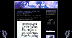 Desktop Screenshot of caterwauling.com